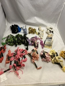 #8018 Huge Lot DMC Embroidery Floss 21 Colors 75 Skeins - Picture 1 of 6