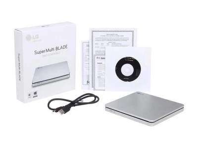 LG USB 2.0 8X Portable DVD Rewriter with M-DISC Model GP70NS50 - Image 1 of 4