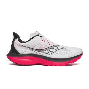 Saucony Kinvara 16 para hombre - blanco/rojo - Imagen 1 de 7