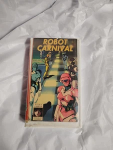 Robot Carnival anime Vhs ex Blockbuster rental. Tested good - Picture 1 of 5