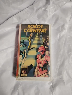 Robot Carnival anime Vhs ex Blockbuster rental. Tested good - Image 1 of 4