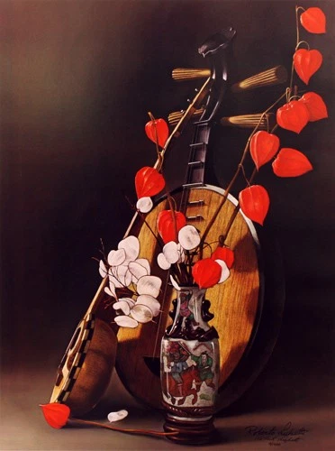 Roberto Lupetti Eastern Serenity - Asian Still Life - Image 1 of 1