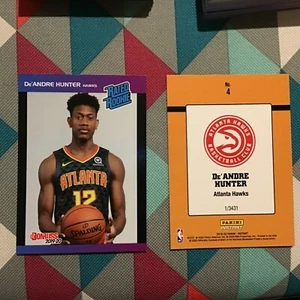 De'Andre Hunter Hawks RC 2019-20 Retro 1989 Rated Rookie Donruss Panini Instant - Bild 1 von 1