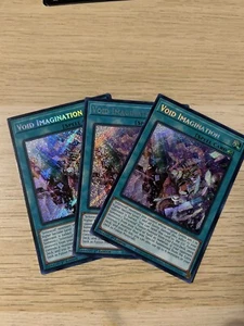 3x Void Imagination Alternate Art BLTR-EN102 Secret Rare NM Yugioh Play Set - Photo 1 sur 1