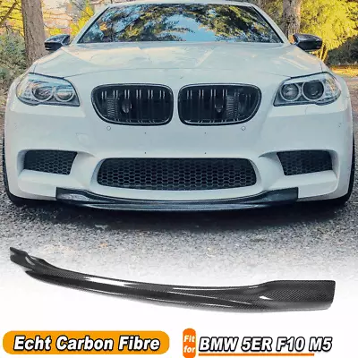 Passt Für BMW 5ER F10 M5 2012-2016 Carbon Frontlippe Frontspoiler Spoiler Lippe  • 170.99€