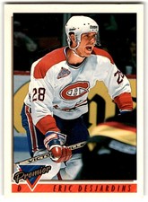 1993-94 Topps Premier Eric Desjardins #32 Montreal Canadiens