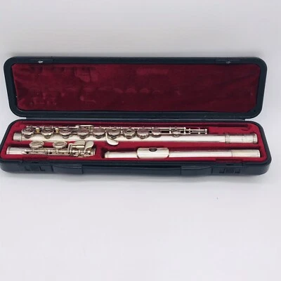 Yamaha 381 • Open-Hole Flute • Silver • PLEASE READ - Image 1 of 4
