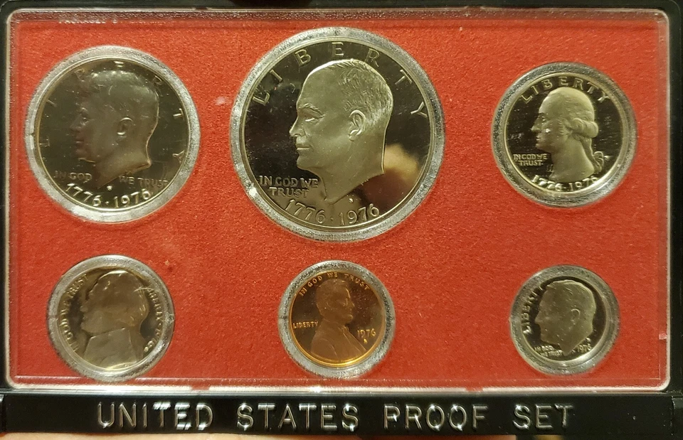 1776- 1976 U.S.Coins Proof Set. Two Hundred Years Anniversary  - Image 1 of 1