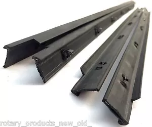 Holden HQ HJ HX HZ WB KINGSWOOD PREMIER GTS 4 DOOR REAR RUBBER WEATHER STRIPS - Picture 1 of 2