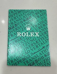 Authentic Rolex Vintage 90s Translation Booklet For Daytona GMT SUB Explorer - Picture 1 of 4