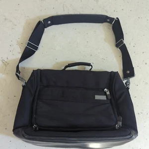 Briggs & Riley Travelware Black Ballistic Nylon Briefcase Bag - Picture 1 of 15