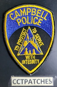 CAMPBELL, CALIFORNIA POLICE SHOULDER PATCH CA - Bild 1 von 2