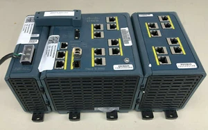 Cisco IE-3000-8TC Industrial Ethernet Switch w. 8-port extension & power module - Picture 1 of 8