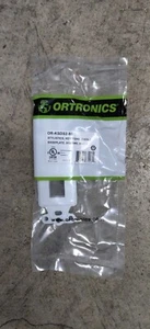 Ortronics Or-KSDS2-88 Stylistics, Keystone, 2 Hole, Base Plate White BOX of 20 - Zdjęcie 1 z 2