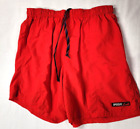 Women's Speedo Boardshorts (L) Red. Elastic/Tie. Key Pocket. Full Lined.