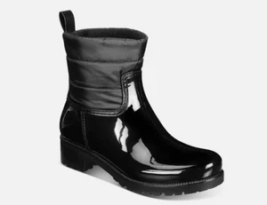 CHARTER CLUB Trudyy Rain Boots Black for Women sz.6M - Picture 1 of 5