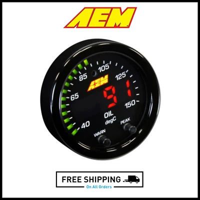 Kit medidor electrónico de temperatura del agua AEM 30-0302 serie X 300F / 150C Foto 1 de 4