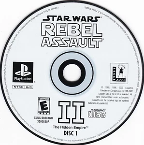 Star Wars: Rebel Assault II (Sony Playstation 1, PS1, Disc 1) **DISC ONLY** - Picture 1 of 2