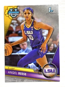 2023-24 BOWMAN CHROME UNIVERSITY BASKETBALL 1ST RC #49 ANGEL REESE - Foto 1 di 2