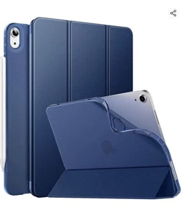 Moko - Case for Apple iPad Air 10.9" 2022/2020 Slim Trifold Cover - Navy Blue - Picture 1 of 6