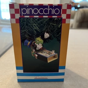 Enesco Disney Jiminy Cricket Pinocchio All Tucked In Safety Matches Ornament Box - Picture 1 of 8