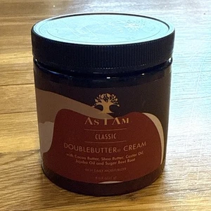 As I Am Double Butter Cream Rich Daily Moisturizer 8 oz Tub NEW! - Picture 1 of 2