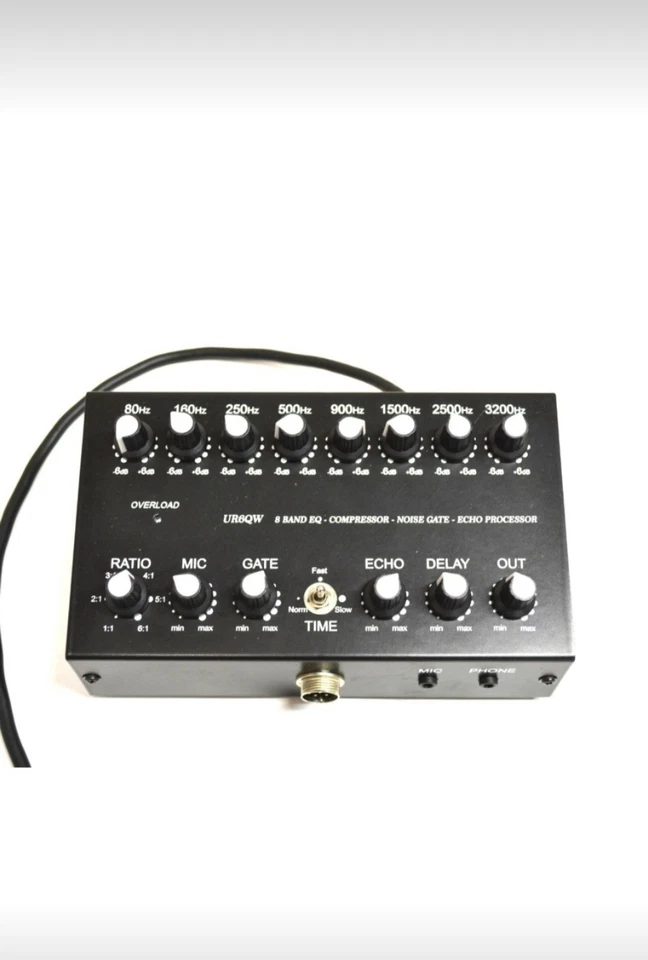 Sound EQ Noise Gate XLR to ICOM IC-746 IC-756 IC-756PRO IC-756PROII IC-756PROIII - Image 1 of 4