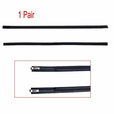 Pair New Black Roof Trim Molding Kit for 2015-2020 Honda Fit 5 Door - Image 1 of 4