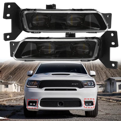 Juego de luces antiniebla LED para parachoques izquierda+derecha Jeep Grand Cherokee SRT 2017-2021 Foto 1 de 4