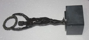 ❗️Karl Kowalczewski 36,5cm Bronze   Sieger mit  Lorbeerkranz   ca.1900❗️ - Picture 1 of 24