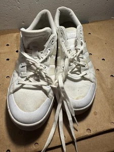 Adidas Damenschuhe sneaker Flache Schuhe weiß oft getragen Sammler - Bild 1 von 2