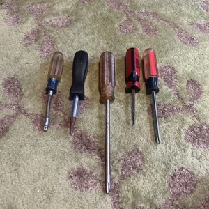 Five screwdrivers variety Vintage Collectibles - Picture 1 of 9