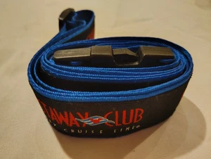 Disney Cruise Lines Castaway Club Luggage Strap Vacation Travel Mickey Mouse  - Picture 1 of 3