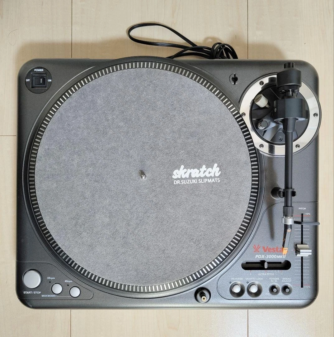 Vestax DJ Turntables 33.3 RPM Speed Settings for sale | eBay