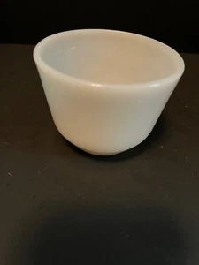 Vintage Federal Glass White Milk Glass Custard Cup 2.5 inch High - Picture 1 of 3