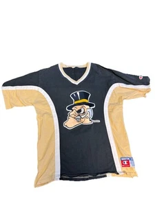 Vintage 90s Wake Forest University Demon Deacons Shooting Shirt Fits Like XL - Picture 1 of 3