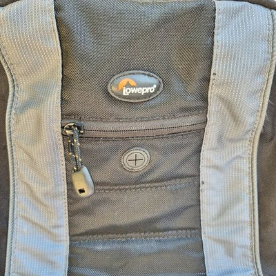 Lowepro CompuDaypack Camera Laptop Backpack Black Gray Professional DSLR - Image 1 of 4