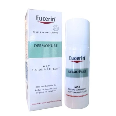 Eucerin DermoPure MAT Oil Control Mattifying Fluid 50ml Exp.03/2027 - Image 1 of 2