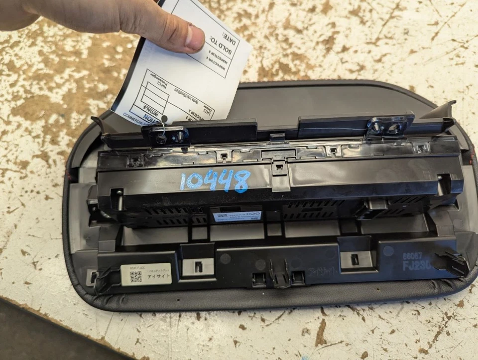 Info-GPS-TV Screen Multifunction Screen Upper Dash Fits 18-21 WRX 788214 - Image 1 of 4