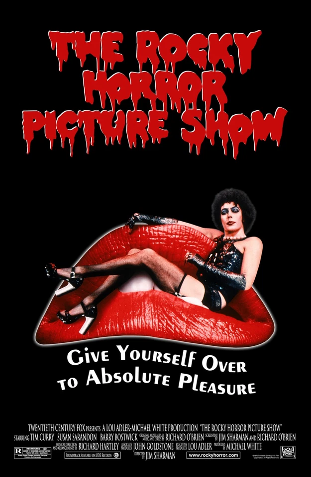 ROCKY HORROR PICTURE SHOW Movie POSTER XXX Raunchy