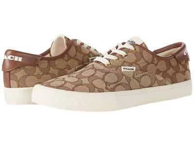 Womens Coach Citysole Skate Sneakers Signature Khaki Leather 9 B (M) NEW NIB - Image 1 of 4