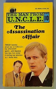 The Man from U.N.C.L.E. #10 ~ ACE G-636 ~ The Assassination Affair PB - Picture 1 of 2