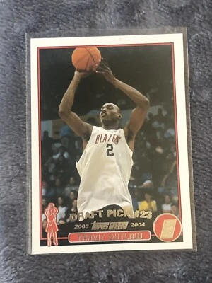 TRAVIS OUTLAW  BLAZERS RC  2003-04 TOPPS DRAFT PICK #243 - Image 1 of 3