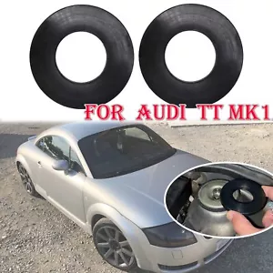 2Pcs Suspension Shock-Absorbing Rubber Ring For Audi TT Mk1 (8N) Top Mount Tower - Picture 1 of 7