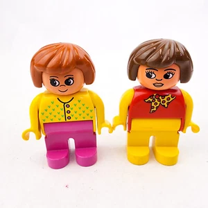 Vintage Lego Duplo Mother Woman Mom Figures Family House Katies Kitchen - Picture 1 of 6