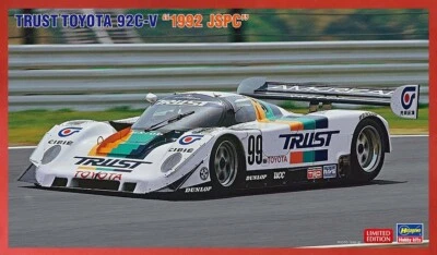 Hasegawa 20746 1/24 TRUST Toyota 92C-V “1992 JSPC” Edición Limitada - Envío EE. UU. Foto 1 de 4