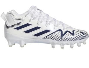 new men’s 10 Adidas Freak 22 team football/lacrosse cleats white/purple gy0432 - Picture 1 of 5