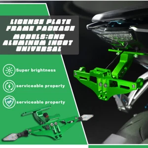 License Plate Bracket Holder For KAWASAKI KX65/KX85/KX80/KX125/KX250/KX250F/450F - Picture 1 of 12