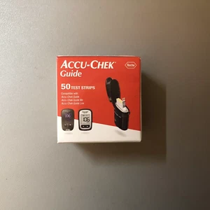 Accu Chek Guide Diabetic Test Strips - Box of 50 USE BY 2026-05-15 - Picture 1 of 1