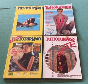 Lotto Rivista TuttoTurismo, 4 numeri, vintage anni ’80, Tutto Turismo - Foto 1 di 1